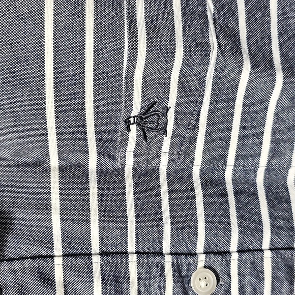 Original Penguin Striped Long Sleeve‎ Button Shirt Large - Picture 4 of 8
